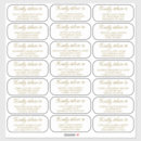 Search for gold name stickers Typography