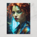 Search for redhead postcards Ai generated