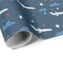 Search for airplane wrapping paper Sky