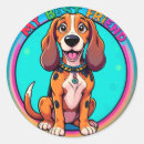 Search for cartoon dogs stickers Illustration