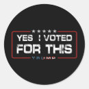 Search for vote yes stickers Political