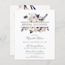 Search for navy and pink bridal shower invitations Boho