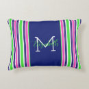 Search for navy blue and pink cushions Monogrammed