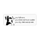 Search for pitbull return address labels Dog lover