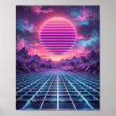 Search for vaporwave aesthetic posters Sunset