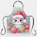 Search for christmas cat aprons Animal