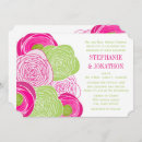 Search for fuchsia rose wedding invitations Floral