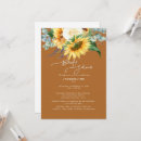 Search for sunflower shower wedding invitations Floral