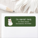 Search for sugar cookie return address labels Gingerbread