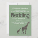 Search for zoo wedding invitations African