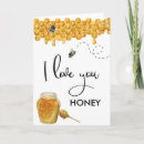 Search for bee love cards Watercolor