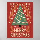 Search for vintage christmas tree posters Traditional