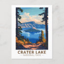 Search for crater lake postcards Wizard island