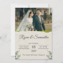 Search for torn paper wedding invitations Couple