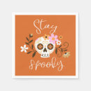 Search for day of dead napkins Skeleton