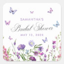 Search for butterfly purple stickers Bridal shower