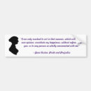Search for prejudice bumper stickers Austen