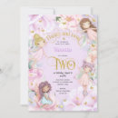 Search for girls 2nd birthday invitations For her