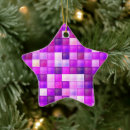 Search for pixel christmas tree decorations Pattern