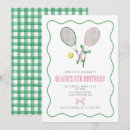Search for tennis invitations Preppy