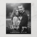 Search for just married wedding thank you cards Handwritten