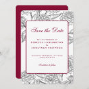 Search for wine save the dates Black and white