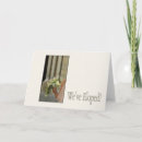 Search for bride wedding announcement cards Elopement