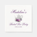 Search for bridal tea napkins Purple