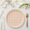 Search for gingham pattern plates Plaid