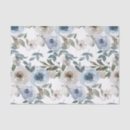 Search for dusty blue tissue paper Floral