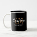Search for elegant black mugs Monogram monogrammed