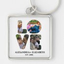 Search for love couple key rings Keepsake