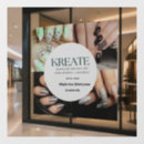 Search for nail salon window decals Business