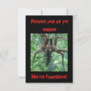 Search for arachnids invitations Creepy