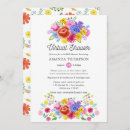 Search for floral fiesta bridal shower invitations Cinco de mayo