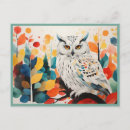 Search for abstract owl postcards Nature