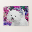 Search for west highland terrier puzzles Westie