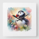 Search for puffin art Watercolor