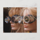 Search for steampunk goggles postcards Fashion