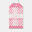 Search for love is sweet gift tags Girly