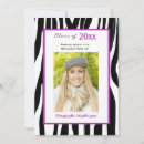 Search for zebra graduation invitations Graduate
