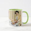 Search for 50s lady mugs Retro