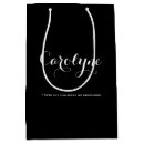 Search for black and white wedding gift bags Bridesmaid