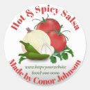 Search for tomato stickers Salsa