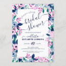 Search for navy and pink bridal shower invitations Watercolor