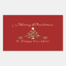 Search for and a happy new year stickers Merry christmas