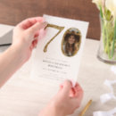 Search for photo 70th birthday invitations Milestone