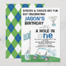 Search for golf cart invitations Hole in one