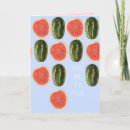 Search for one in a melon thank you cards Cute