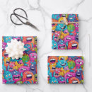 Search for monsters wrapping paper Cool